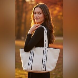 Victoria’s Secret Fleece Tote Bag